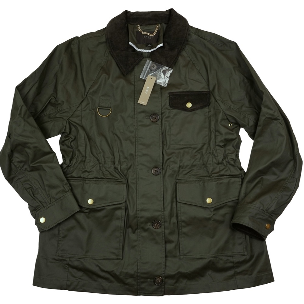 New JCREW Classic Field Jacket in Dark Moss - Picture 3 of 4